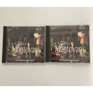 Classic Mantovani 2 Cd Boxed Set Audio CD  Jewel cases No Sleeve